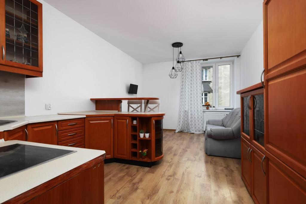 Przyjazny Apartament W Bedzinie Luaran gambar